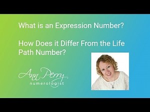 What is an Expression Number & How Does it Differ from a Life Path Number?