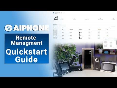 Remote Management Quick Start Programing Guide