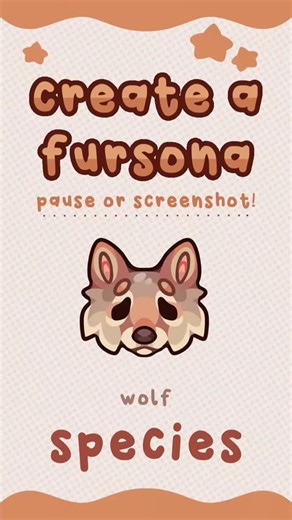 Sabrina on Instagram: "✨ Create a fursona!! 🐕 Feel free to tag me if you draw them!!!"