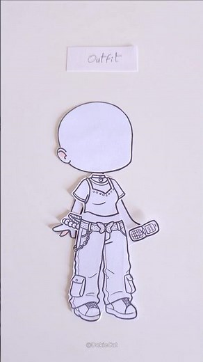 Pause oc Challenge paper doll edition #pauseocchallenge #gl2 #paperdoll