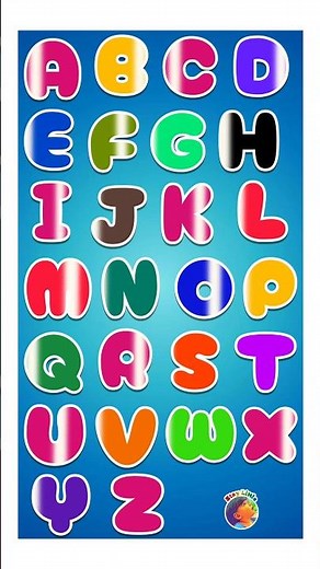 The new alphabet song for children #kidslearning #alphabet #abcd #abc