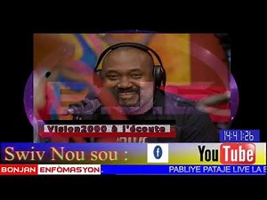 Vision 2000 a l'ecoute-Valery Numa Live