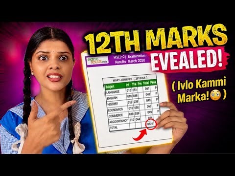 Revealing My 12th EXAM RESULT | Unexpected Marks!! | Jenni’s Hacks