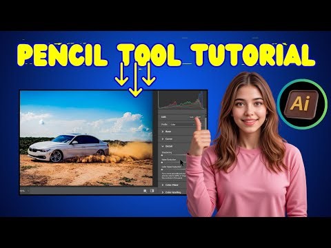 How To Use The Pencil Tool In Illustrator | Draw Smooth Lines (2026)