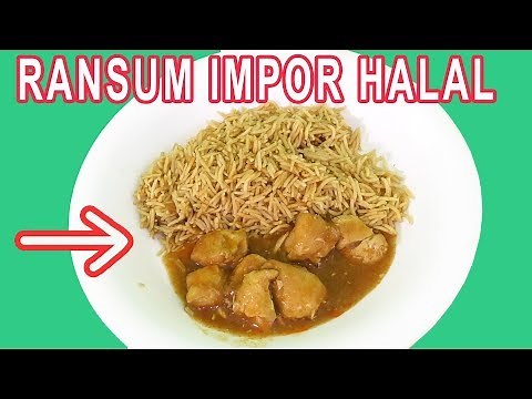 NYOBAIN RANSUM IMPOR ENAK, HALAL, CANGGIH, UNTUK CAMPING