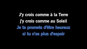 Karaoke Je te promets (version symphonique) - Johnny Hallyday - CDG, MP4, KFN - Karaoke Version