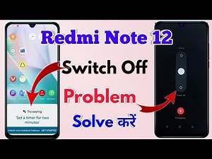how to switch off redmi note 12, redmi note 12 switch off kaise kare