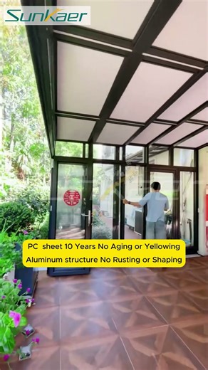 Introducing the Sunkaer Telescopic Sunroom: Redefine Your Space in Seconds. 🌟 #sunkaer