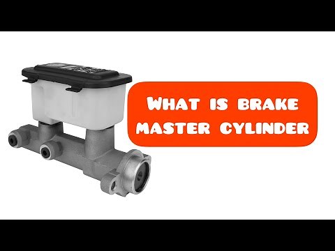 Brake master cylinder, How does it work