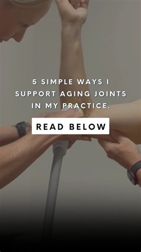 1️⃣ Gentle chiropractic adjustments to keep joints moving freely....