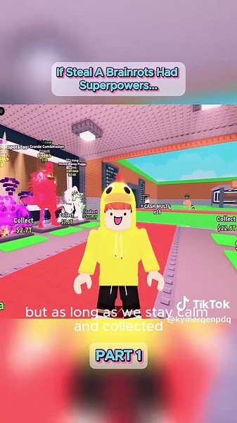 If Steal A Brainrots Had Superpowers in Roblox