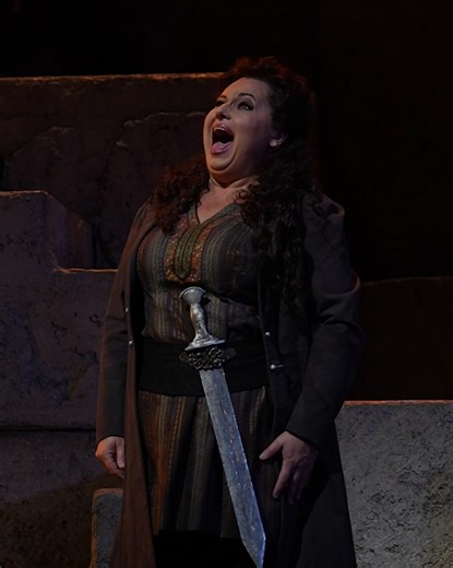 Enjoy a first look at stage rehearsals for this season’s revival of Verdi’s Nabucco! In this clip from an early dress rehearsal, soprano Liudmyla Monastyrska, mezzo-soprano Maria Barakova, and tenor SeokJong Baek, as Abigaille, Fenena, and Ismaele, sing the trio from Act I. Daniele Callegari conducts. Nabucco opens Thursday, September 28. In cinemas January 6. Check local listings for details. Book your tickets now: bit.ly/441NV21 Watch in cinemas: bit.ly/3snmoKp Video by Pete Scalzitti / Met Op