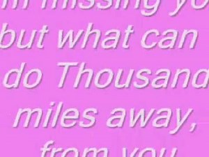 I'm missing you - Meja (w/ lyrics)