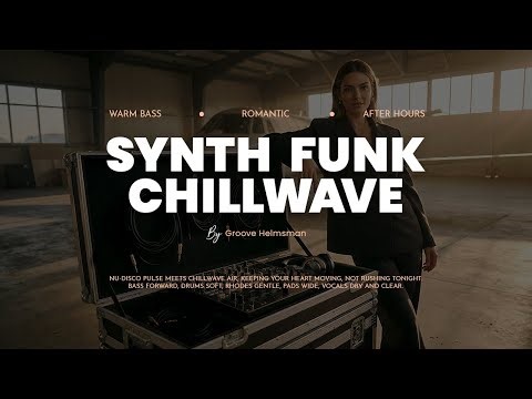 Synth-Funk Chillwave Mix | Warm Bass, After Hours Grooves