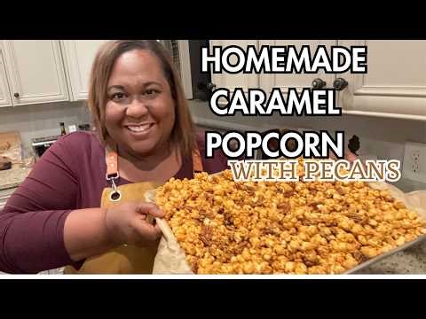 The Best Caramel Popcorn| Easy & Homemade