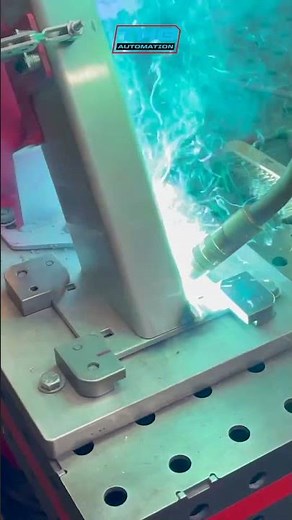 Robotic MIG Welding Aluminum Brackets (Push-Pull System)