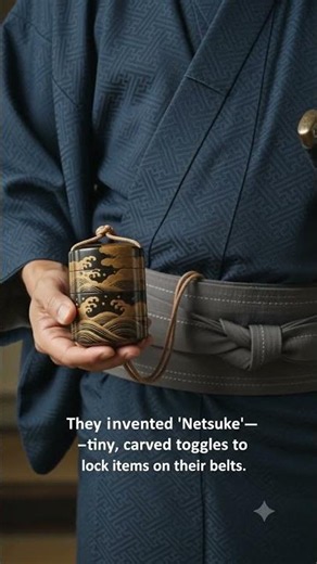 The Secret "Pocket" of Japanese Samurai 🤫✨ #history