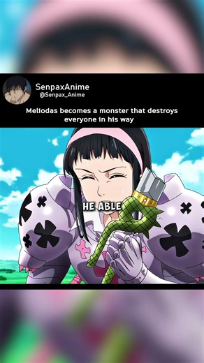 Meliodas becomes a monster that destroys everyone in his way #anime #shorts