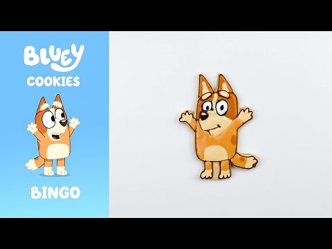 Bingo Cookies | Baking with Bluey | Bluey