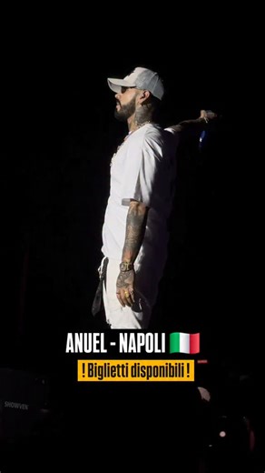 6latino on Instagram: "La prima release dei biglietti per il concerto di @anuel, il 5 luglio all’@alien_sound_festival, è ora disponibile su @ticketone.it 👹🔥 Raga, acquistateli prima che finiscano: sarà un evento storico a Napoli 🇮🇹😍 Che ne pensate? ✍️💬👀 #anuel #napoli #concerto #italia #6latino"