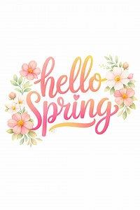 Hello Spring Printable Bundle | Cards, Tags, Envelopes, Stickers   Instructions - Etsy UK