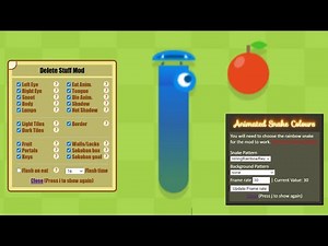 [Outdated] Tutorial - Google Snake Delete Stuff Mod and Animated Snake Colours
