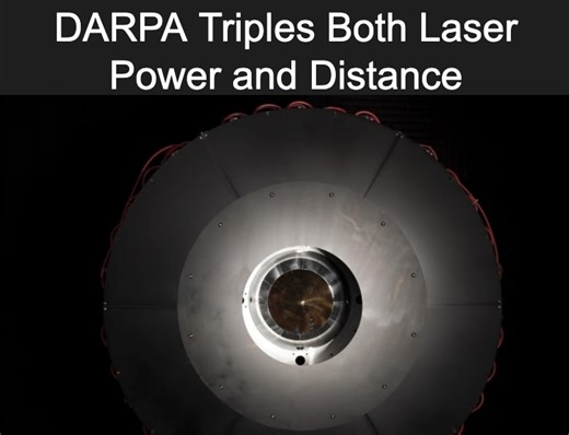 DARPA Triples Wireless Power Beaming to 800 Watts for 5 Miles But 2028 Goals Are 5000 Watts for 120 Miles | NextBigFuture.com