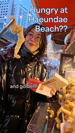 🇰🇷Hungry at Haeundae Beach? Here’s the Move 🌊🔥 | Haeundae Market Tour