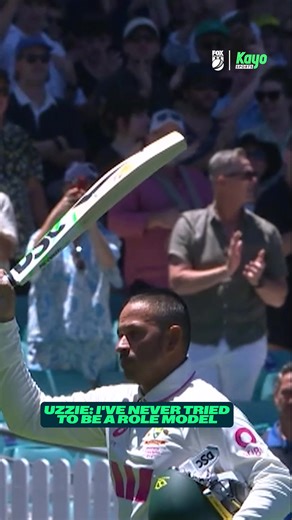 Usman Khawaja says he’s never tried to be a role model, just the real Uzzie. He adds that representing inclusivity and equality matters more to him than anything else. 🏏 #Ashes #TheAshes #AUSvENG #Cricket #KayoSports #khawaja