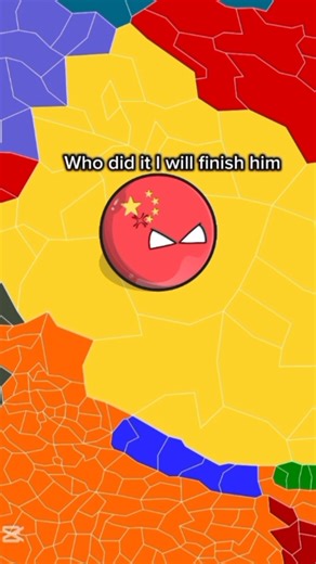 | Different countries reaction if Pakistan died | #youtubeshorts #countryballs #Pakistan #shorts