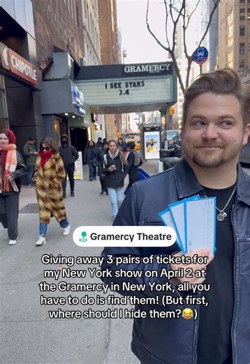 Hide and Seek: Win Tickets to My NY Show!