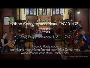 Oboe Concerto in G Major, TWV 51:G2 by Georg Philipp Telemann
