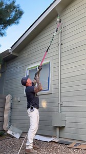 Spray extensions make painting EASY! No ladder, no problem. #toolsofthetrade #toolsinaction #tooltips #handytools #tool | The Idaho Painter