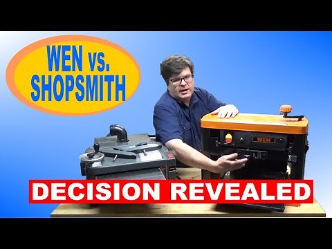 Wen Vs. Shopsmith Thickness Planer: Decision Revealed
