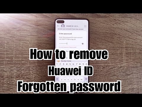 How to remove Huawei ID Forgotten password on every Huawei Device