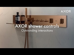 AXOR shower controls: Outstanding interactions
