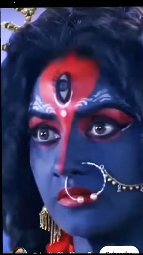 🚩The terrifying form of Mahakali 🔱|The flame of anger shook the world 🌍#maa #devotion #song #tren...