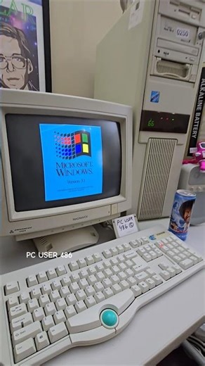 it's 1994 & you startup a Multimedia PC 💿 - #asmr #90s #nostalgia