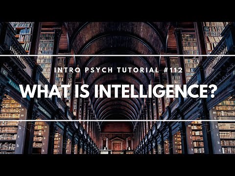 What is Intelligence? (Intro Psych Tutorial #112)