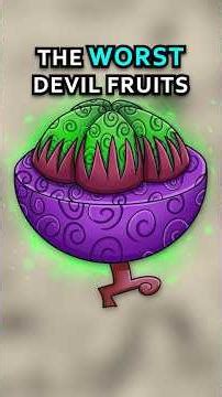 Top 5 Worst Devil Fruits in One Piece