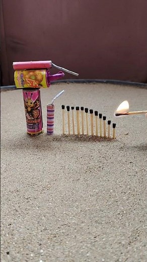 Matchstick Amazing Cracker experiment | Diwali cracker testing 2025 🎉🌟😹#shorts #crackers