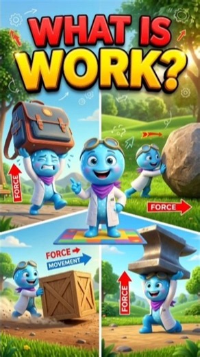 What is Work in Physics? | Bubbly Science