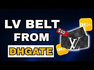 THE BEST LV BELT FROM DHGATE (2025)