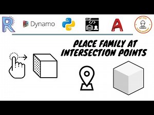 Đặt family vào những điểm giao cắt trong Revit | Place family at intersection points | Kỹ sư giấy