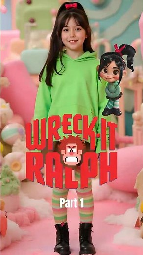 🍬 What If Wreck-It Ralph Characters Were Human? 💪🍭💥 #ai #wreckitralph #disney #aiart