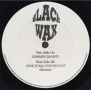 Various / U.X.B. - Summer Shorts / Give It All You've Got (Remix)
