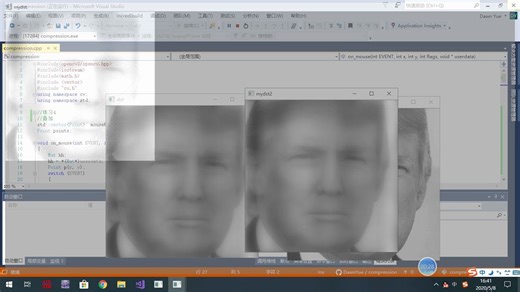 opencv简单实践10：鼠标响应、傅里叶变换、去除图像的特定频率