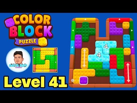 Color block puzzle 3d jam level 41 solution walkthrough