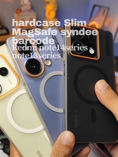 Best Slim MagSafe Hard Cases for Redmi Note 13 & 14 Series