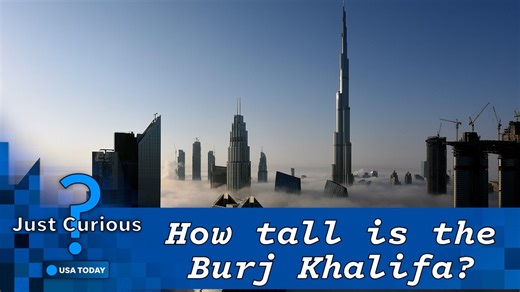 8.6K views · 119 reactions | The Burj Khalifa is the tallest building in the world, but that's not the only record it holds. Get to know the Dubai skyscraper. #justcurious https://tinyurl.com/56k357yu | USA TODAY | Facebook